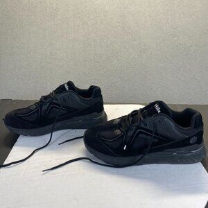 FitVille Men's Sneakers rebound‎ core v1,Size 11EEW,Black,Comfort Technology